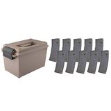 Brownells Ammo Can W/ 10-Pk 30-Rd Pmags