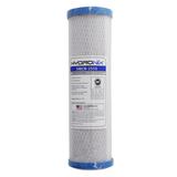 Hydronix NSF Carbon Under Sink Replacement Filter, Size 9.88 H x 2.75 W x 2.75 D in | Wayfair HYDRONIX-SMCB-2510