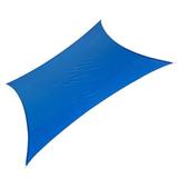 Coolaroo Coolhaven 12' Square Shade Sail, Stainless Steel in Blue, Size 144.0 W x 144.0 D in | Wayfair 473839