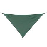 Coolaroo 12' Triangle Shade Sail, Stainless Steel in Green, Size 144.0 W x 144.0 D in | Wayfair 473785