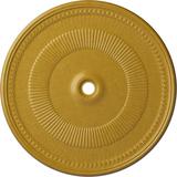 Ekena Millwork 51 1/8"OD x 3 5/8"ID x 1 1/2"P Nevio Ceiling Medallion (Fits Canopies up to 4 3/4") Urethane, Size 51.13 H x 51.13 W x 1.5 D in
