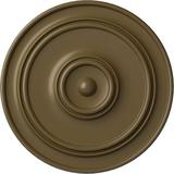 Ekena Millwork 54"OD x 4 7/8"P Large Classic Ceiling Medallion (Fits Canopies up to 13 1/2") Urethane, Size 54.0 H x 54.0 W x 4.88 D in | Wayfair