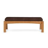 Copeland Furniture Berkeley Wood Bench Wood in Brown, Size 19.0 H x 58.0 W x 19.0 D in | Wayfair 5-BER-60-03-3314