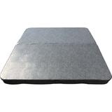 Futura Covers Tapered Custom Spa Cover in Gray, Size 5.0 H x 83.0 W x 83.0 D in | Wayfair 5in83x83R0Slate