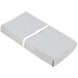 Kushies Baby Flannel Fitted Changing Pad Cover Cotton, Size 33.0 H x 17.0 W x 6.0 D in | Wayfair S347507