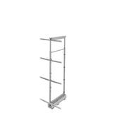 Rev-A-Shelf Pull Out Pantry Steel in Gray, Size 73.62 H x 8.0 W x 21.7 D in | Wayfair 5373-08-GR