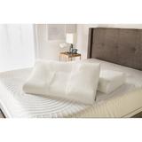 Tempur-Pedic Tempur-Contour Polyester Zipper Pillow Protector Polyester in White, Size 4.75 H x 24.5 W x 17.0 D in | Wayfair 45714221