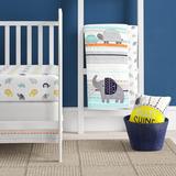 Indigo Safari Jakayla 4 Piece Crib Bedding Set Cotton Blend in Brown/Gray, Size 19.0 W in | Wayfair 742D6E7A1F8B4B6EA28BC1850B4345DD