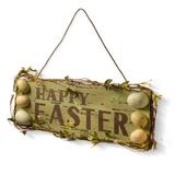 The Holiday Aisle® Happy Easter Sign Wood in Brown, Size 1.0 H x 8.0 W x 21.0 D in | Wayfair F911F2F69AD349F89A5C40B2AF8EE6AE
