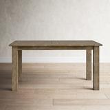 Birch Lane™ Toulon Solid Wood Dining Table Wood in Brown/Gray/Green, Size 30.0 H x 60.0 W x 36.0 D in | Wayfair 296514FB522640ED92342D77E5804E28