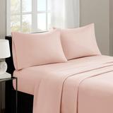 Madison Park 3M Microcell Queen Sheet Set in Blush - Olliix MP20-4391