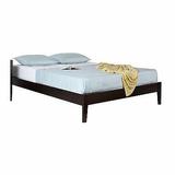 Nevis California King Size Simple Platform Bed in Espresso - Modus SP23F6