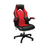 OFM Essentials Collection High-Back Racing Style Bonded Leather Gaming Chair in Red - OFM ESS-3086-RED