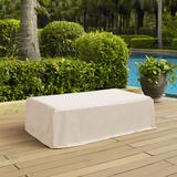Outdoor Rectangular Table Furniture Cover Tan - Crosley CO7502-TA