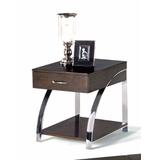 Showplace Rectangular End Table in Cappuccino Oak - Progressive Furniture P428-04