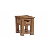 Home Scene Chairside Table in Rift Ash - Progressive Furniture T478-29