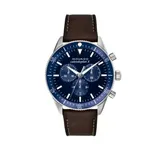 Movado Chocolate Stainless Steel Heritage Series Calendoplan S Chronograph Watch