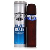 Cuba Silver Blue For Men By Fragluxe Eau De Toilette Spray 3.3 Oz