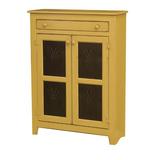 August Grove® Barranca 2 Door Accent Cabinet Wood in Brown/Green/Yellow, Size 48.0 H x 36.0 W x 12.75 D in | Wayfair AGTG2036 42182303