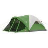 Coleman Evanston Dome 6 Person Tent w/ Screen Room Hybrid in Green, Size 68.0 H x 168.0 W x 120.0 D in | Wayfair 2000007825