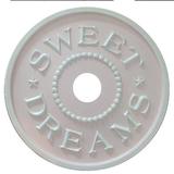 Marie Ricci Collection, Inc. Sweet Dreams Ceiling Medallion Plastic in Pink, Size 17.875 H x 17.875 W x 0.5 D in | Wayfair 630-02