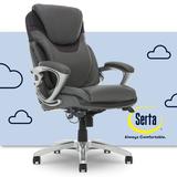 Serta at Home Serta Works Ergonomic Executive Chair Upholstered in Gray, Size 45.75 H x 25.75 W x 30.25 D in | Wayfair 43807