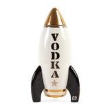 Jonathan Adler Rocket Decanter - Vodka Porcelain China/Ceramic in Black/White, Size 10.0 H x 5.25 W in | Wayfair 22961