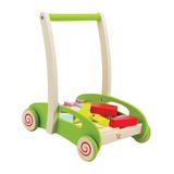 Hape Toys Push and Pull Toys - Block & Roll Push & Pull Set