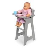 Badger Basket Doll Accessories - Executive Gray Doll High Chair