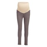 Times 2 Women's Casual Pants Pewter - Pewter Maternity Skinny Pants - Plus Too