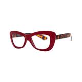 A.J. Morgan Women's Reading Glasses RED/TORT - Red Tortoise Crushed Cat-Eye Readers