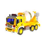 A to Z Toys Toy Cars and Trucks - Friction Powered Light & Sound Cement Mixer Truck Toy
