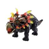 A to Z Toys Action Figures - Orange & Brown Walking Light & Sound Triceratops Dinosaur Figure