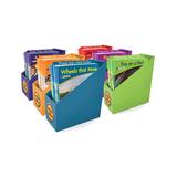 Junior Learning Developmental Toys - Letters & Sounds Faintails Color-Coded Book Holder - Set of Six