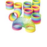 U.S. Toy Company - Rainbow Spring Toy - Set of 12