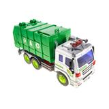A to Z Toys Toy Cars and Trucks - Friction Powered Light & Sound Garbage Truck Toy