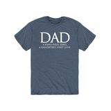 Instant Message Mens Men's Tee Shirts HEATHER - Heather Blue 'Dad Definition' Tee - Men
