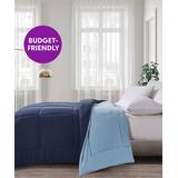 Blue Ridge Home Fashions Comforters Navy/Lt - Navy & Light Blue Lightweight Down-Alternative Comforter
