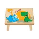 Personal Creations Step Stools - Dinosaur Critter Personalized Step Stool
