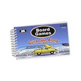 Super Duper Publications Educational Workbooks - Board Games Quick Take Along Mini Activity Book