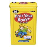Super Duper Publications Printed Flash Cards - Move Your Body Cards Set