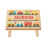 Personal Creations Step Stools $24.99 - Vroom Vroom Personalized Step Stool