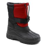 Skadoo Boys' Cold Weather Boots Red - Red Snow Boot - Boys