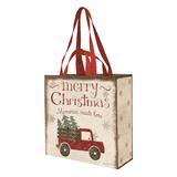 Primitives by Kathy Totebags Merry - 'Merry Christmas' Shopping Tote