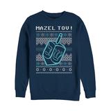 Fifth Sun Men's Pullover Sweaters NAVY - Navy 'Mazel Tov' Long-Sleeve Tee - Men