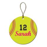 Personalized Planet Ornaments - Softball Personalized Ornament