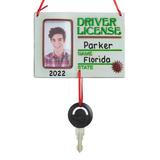 Personalized Planet Ornaments Resin - Driver's License Photo Frame Personalized Ornament