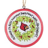 "Louisville Cardinals Metal Ornament"