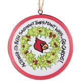 Louisville Cardinals Metal Ornament