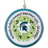 Michigan State Spartans Metal Ornament